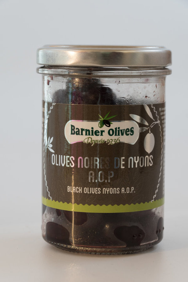 Schwarze Oliven de Nyon AOP - 115 g