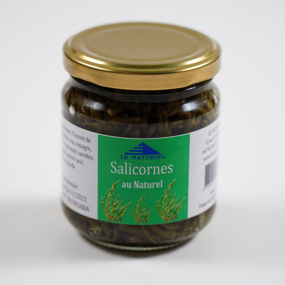 Salicorne  (Meeresspargel) in Essig eingelegt - Glas à 200 g
